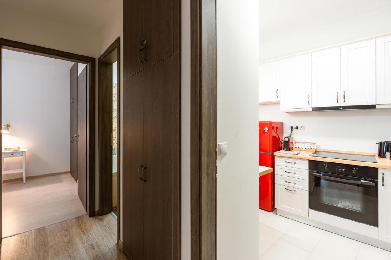 Modern & Newly Built Apartment With Private Garage Budapest Exterior foto